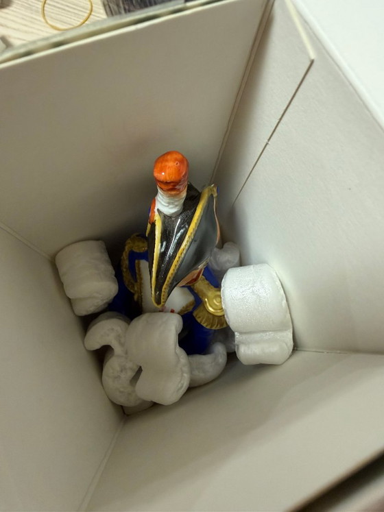 AK Kaiser - Napoleon's Marshals - Glazed Porcelain - 1970s, Sculpture, Blue (photo 12 of 15)