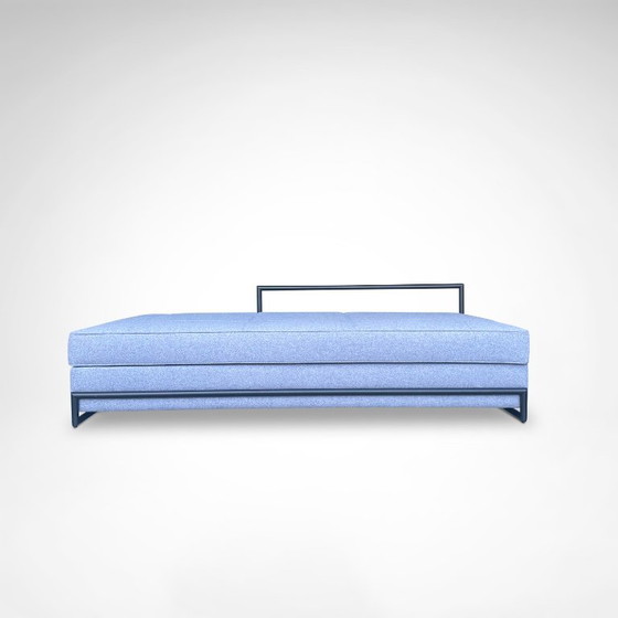 Divano letto di Eileen Gray in metallo nero e tessuto di lana Kvadrat per Classicon – Chaise longue, Wool (photo 5 of 12)