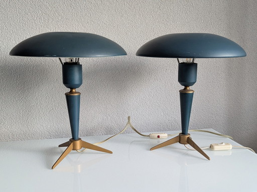 Juego de lámparas Louis Kalff Bijou