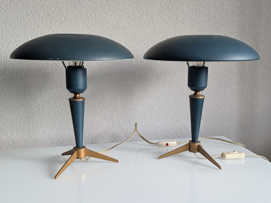 Image 1 of Juego de lámparas Louis Kalff Bijou