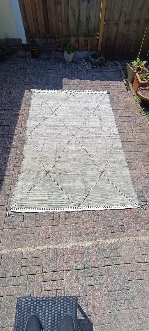 Tapis berbère Tapis marocain laine neuve - 204 x 162 cm 300 x 200 m Type B21.7