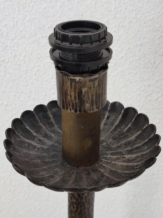 Image 1 of 1950s brutalist floor lamp