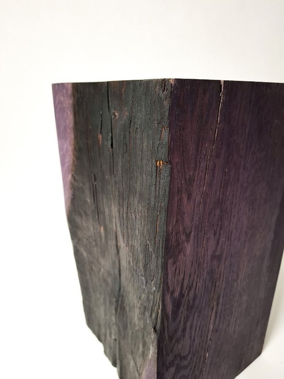 Side table - Oak - Handmade – Wood (photo 3 of 5)