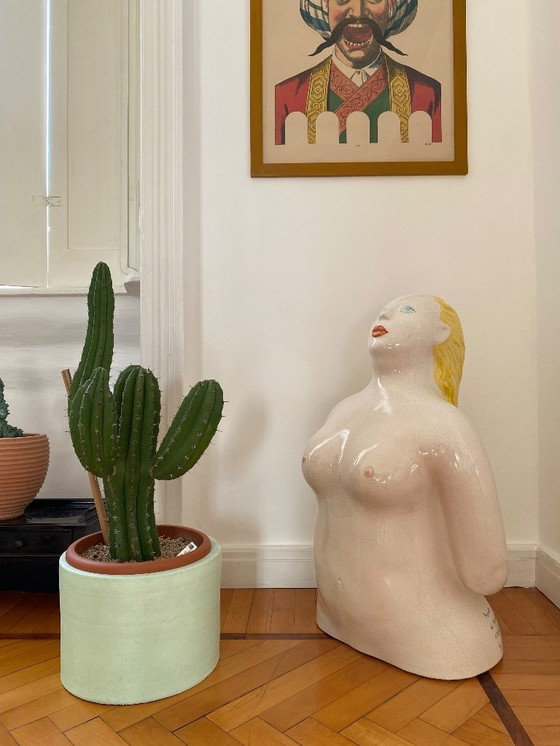 Image 1 of Vintage "La Bagnante" sculpture 25/29 by Ugo La Pietra for Superego, Italy 1990