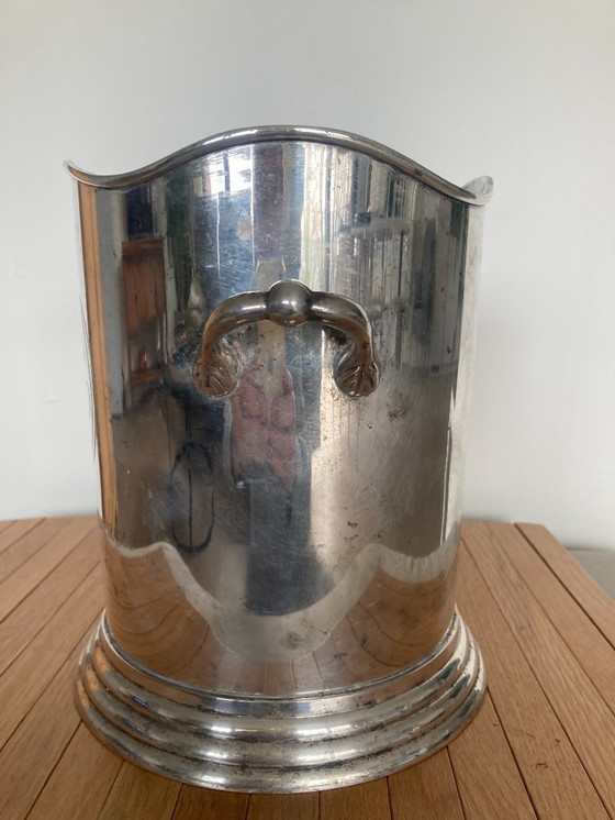 Image 1 of Heavily silver-plated Louis Roederer ice bucket / champagne cooler