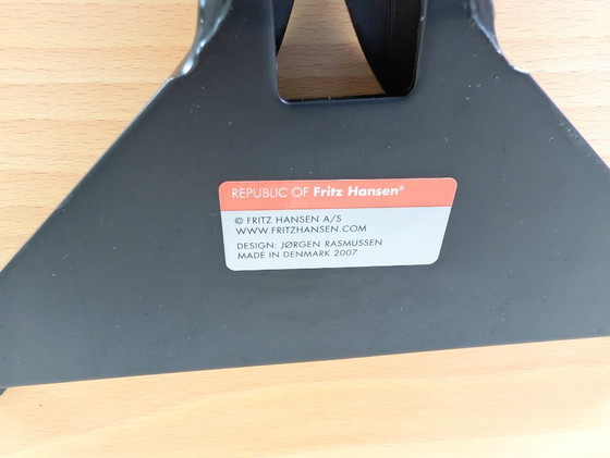 Image 1 of Sedia da ufficio Fritz Hansen, Jørgen Rasmussen design KEVI, sedia in legno