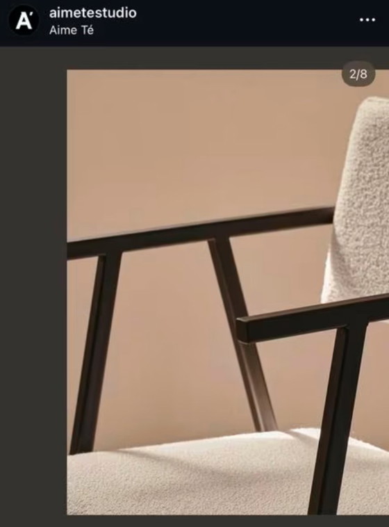 Image 1 of Sillas y mesa redonda Aime Te Design - ¡Como nuevas!