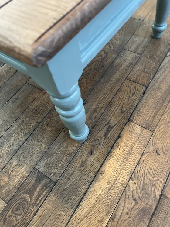 Image 1 of Table basse style campagne 