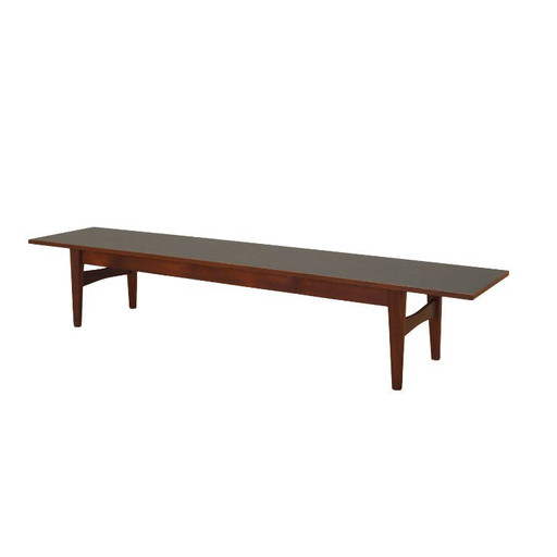 Teak-Lowboard, dänisches Design, 1970er Jahre, hergestellt in Dänemark