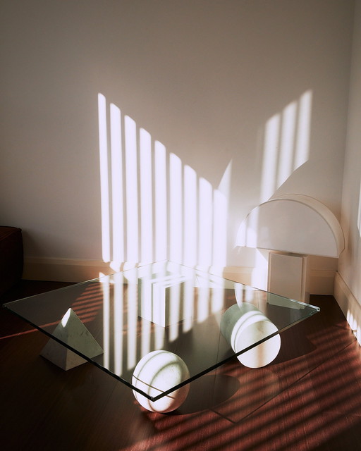 Metafora Coffee Table by Lella & Massimo Vignelli, Italy, 1970s