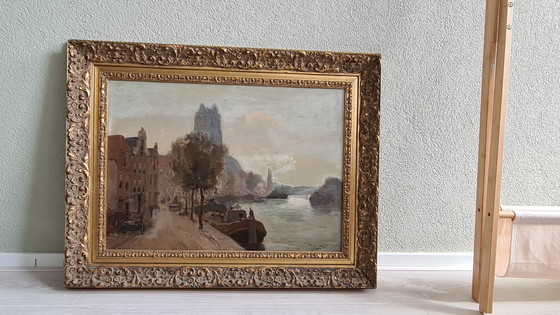 Image 1 of “Jan Knikker – Aangezicht van een stad met gesigneerd)