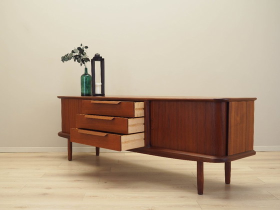 Image 1 of Teakhouten dressoir, Deens design, jaren 70, productie: Denemarken