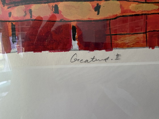 Gesigneerde zeefdruk Quraish, 2001, handgenummerd – Litho's & Zeefdrukken, Other (photo 5 of 7)