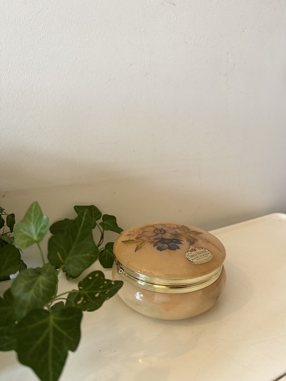 Italian Alabaster Jewelry Box – Decorative Objects, Other (photo 5 of 6)
