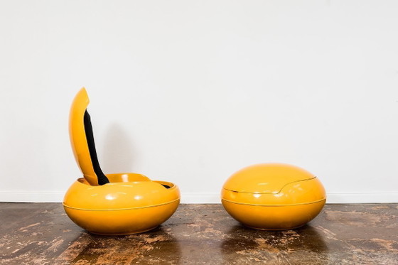 Image 1 of Tuineistoelen van Peter Ghyczy, 1968, set van 2