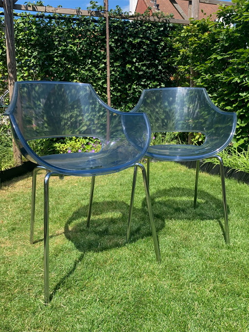 4 chaises design, Fauteuil Opal