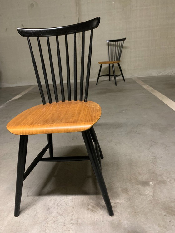 Set di due sedie vintage di Pastoe. – Sedie da pranzo, Legno (photo 2 of 13)