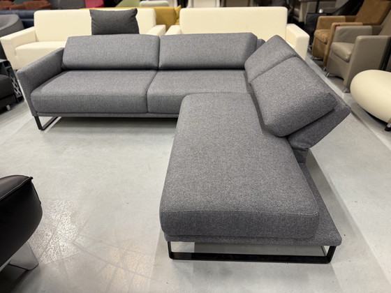 Image 1 of Rolf Benz Cara Corner Sofa Kvadrat Panama fabric