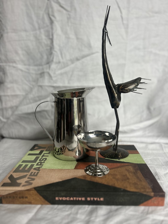 Image 1 of Beeld metalen vogel