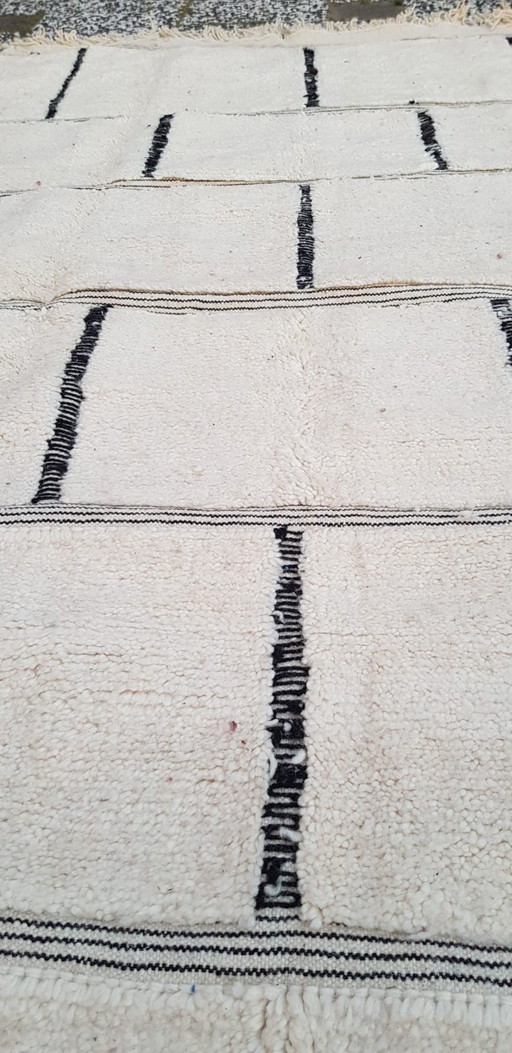 Handgeknoopt Berber kleed wol 250x150cm