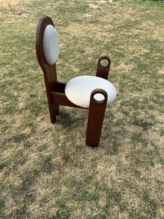 Chaise de salle à manger vintage par Szedleczky, années 1970 – Chaises de salle à manger, Bois (photo 4 of 6)