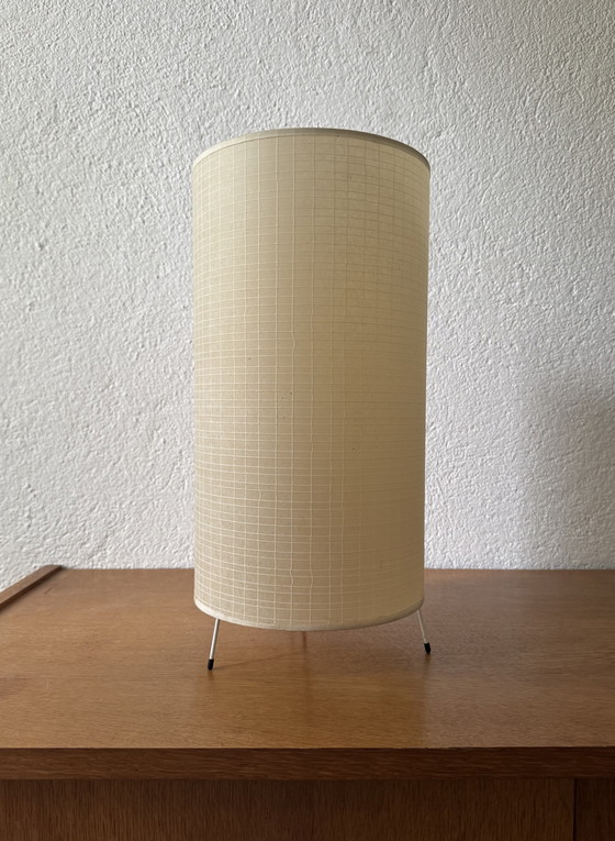 Image 1 of Lampada di carta cilindrica SCE anni '80