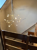 Lampada a sospensione moderna per vuoto o soffitto alto