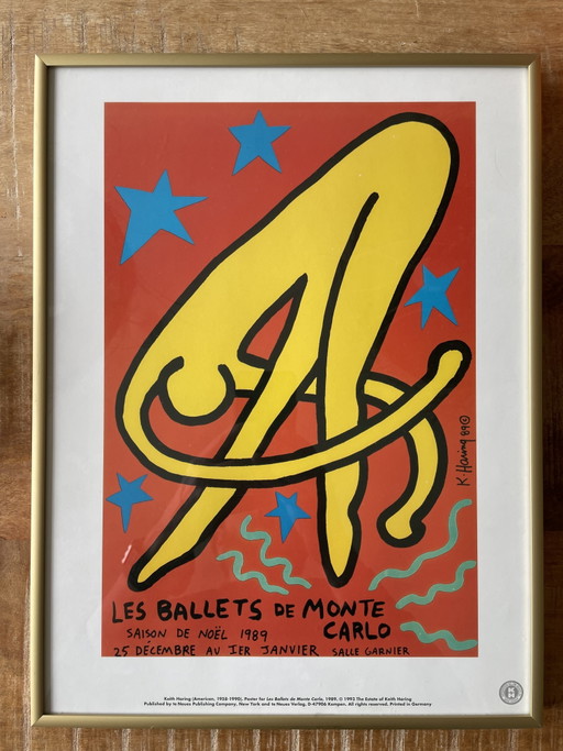 Keith Haring (1958-1990), Les Ballets De Monte Carlo, 1989, Copyright 1993 The Estate Of Keith Haring, Publié par Te Neues....