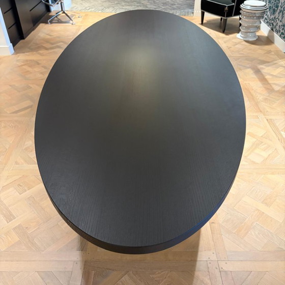 Van Rossum Opium Oval Dining table – Metal, Wood (photo 3 of 7)