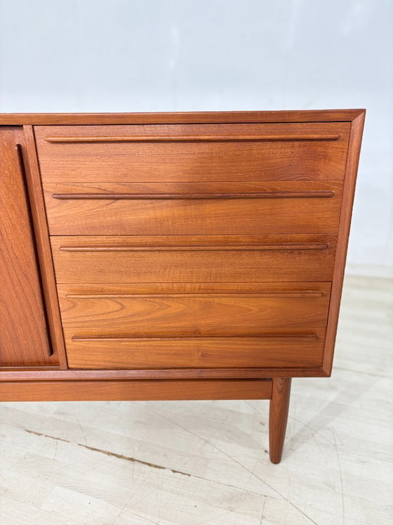 Danish teak sideboard by HP Hansen – Mid-Century living room cabinet from the 1960s – Wood, Vintage (photo 7 of 20)