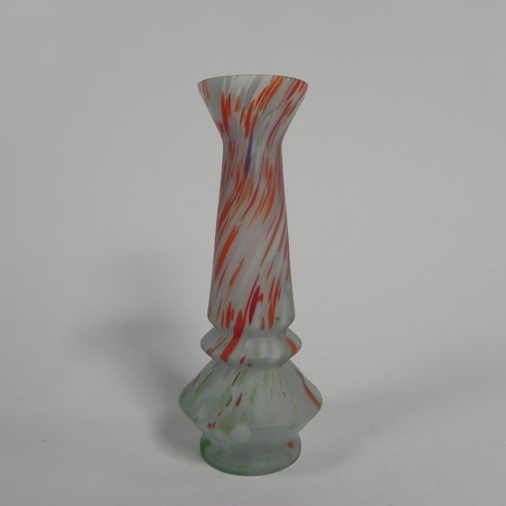 Image 1 of Art Deco Vase in Different Colors, Beaded, 1930s