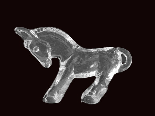 Kosta Boda - Donkey from the Zoo series by Bertil Vallien