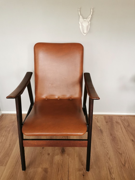 Image 1 of Fauteuil vintage du milieu du siècle (Louis van Teeffelen)