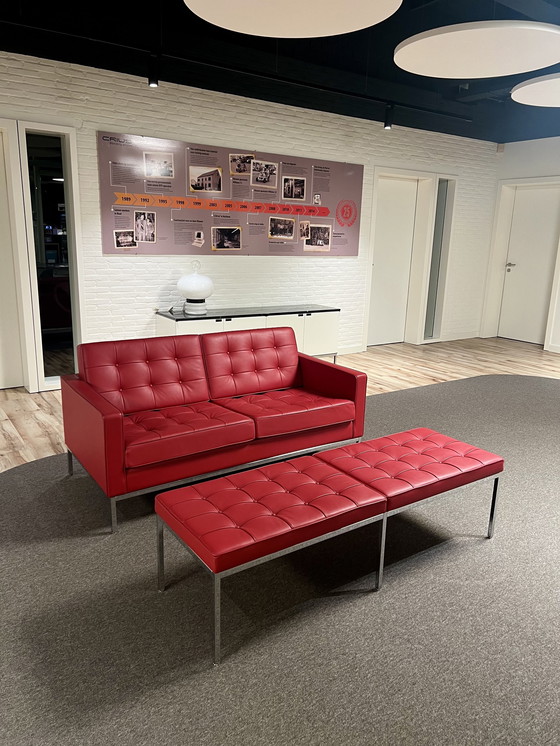 Image 1 of Florence Knoll Sofa and Bench