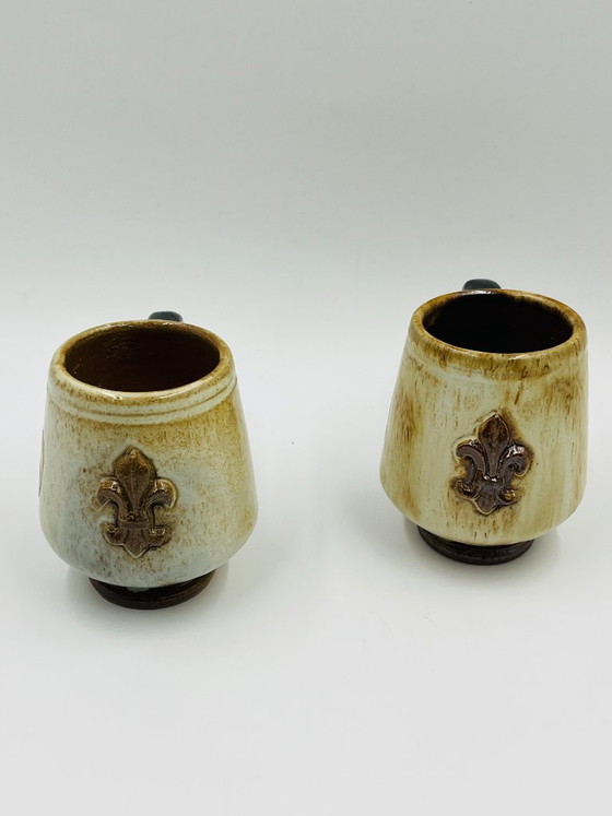 Duo of Bouffioulx Guérin stoneware mugs, Guerin, Glass & Decanter, Ceramic, Brown (photo 2 of 7)