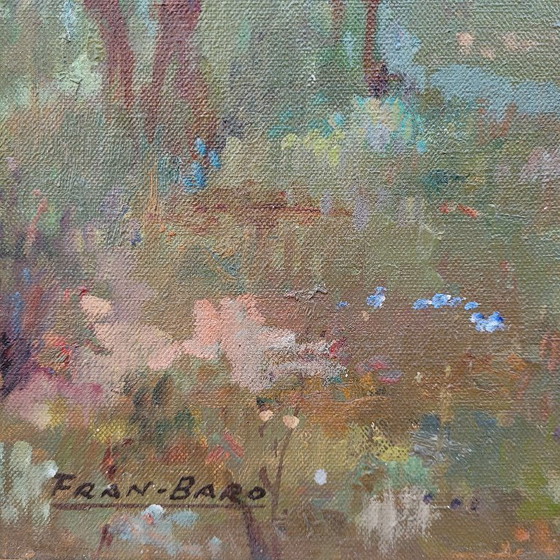 Image 1 of «Au club hippique» Fran Baró, XXe siècle – Valence, Espagne