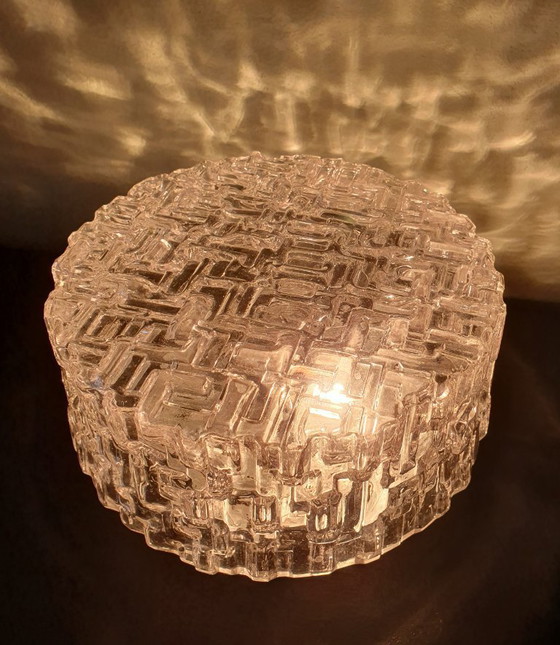Image 1 of Beautiful round ceiling/wall lamp in Mid-Century style