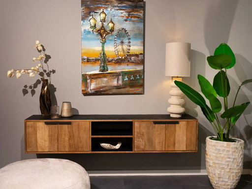 3D Metal Art - Walking in Londen