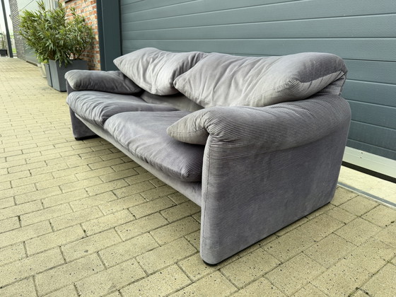 Image 1 of Cassina Maralunga 2,5-Sitzer (kleiner 3-Sitzer) 190 cm breit Vico Magistretti