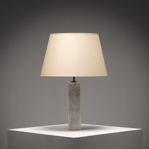 Marmeren tafellamp model 180 van Florence Knoll voor Knoll Inc., VS, jaren 1960 – tafellampen, Marble, Vintage