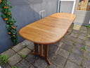 Table de salle à manger extensible danoise en teck 240 cm