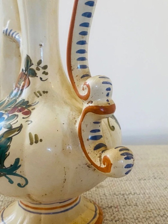 Deruta Amphora Italian Craftsmanship Year '60 – Vases, Ceramic (photo 5 of 7)