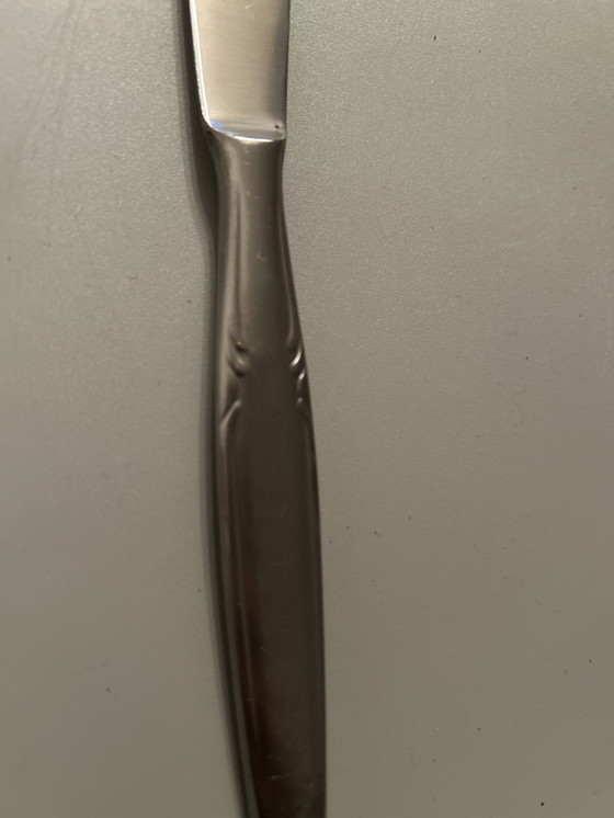 Image 1 of Stainless steel cutlery set with beautiful print