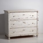 Antique white chest of drawers (c.1920) #26 (photo 6 of 40)