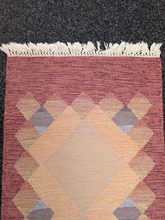 Image 1 of Small Swedish Röllakan Rug (2x)