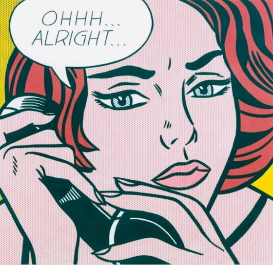 Image 1 of Roy Lichtenstein: "Ohhh...Alright..., 1964".