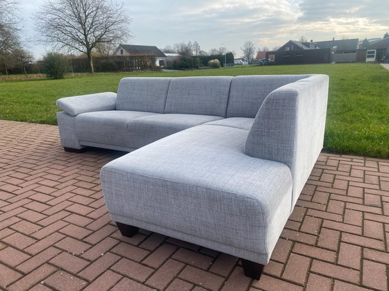 Image 1 of Beautiful Gray Fabric Corner Sofa