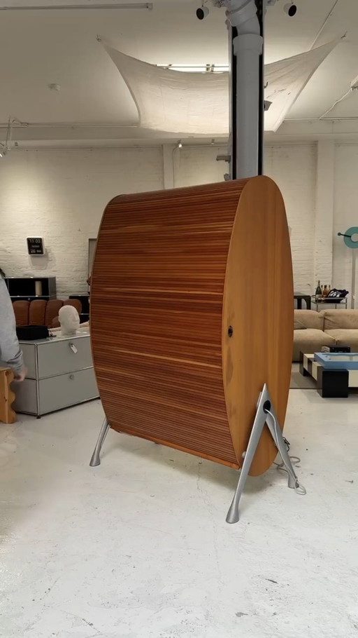 Tagliabue Tambour Design Schrank/Schreibtisch von Cozza & Mascheroni