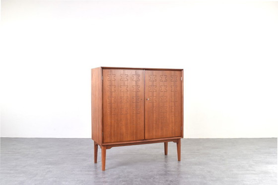 Image 1 of Credenza Mid-Century in teak di Rastad & Relling per Eidsjord Møbelfabrikk, anni '50.