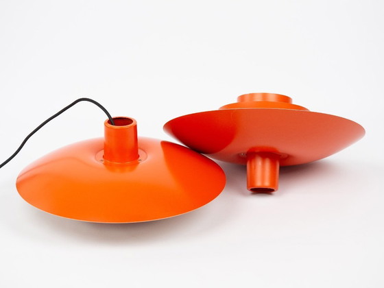 Image 1 of Coppia di 2 lampade a sospensione vintage danesi PH 4/3 di Poul Henningsen, Louis Poulsen, 1966